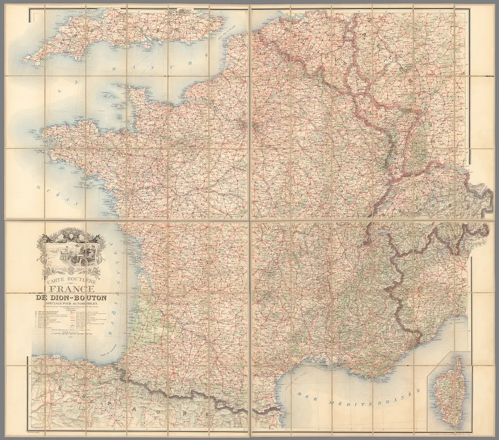 Composite: Carte Routiere De France