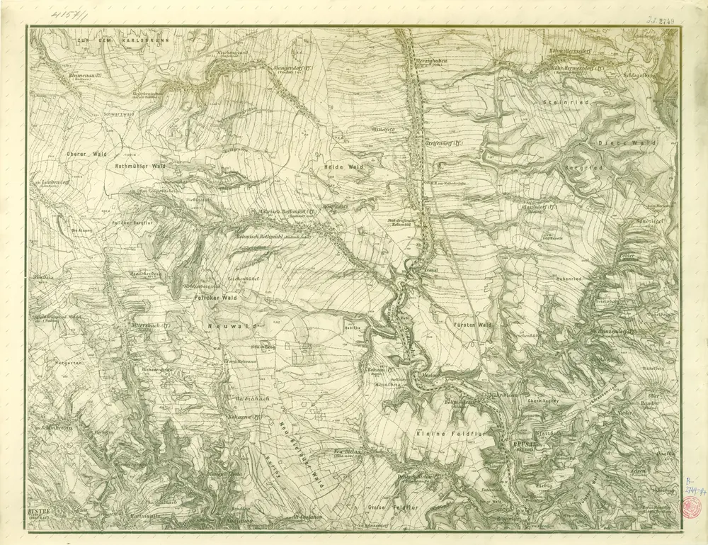 III. vojenské mapování 4157/1