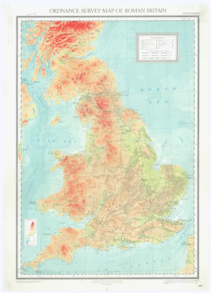 Ordnance survey map of Roman Britain