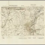 Street Map of Oldham, England with Military-Geographic Features.  BB 12d.