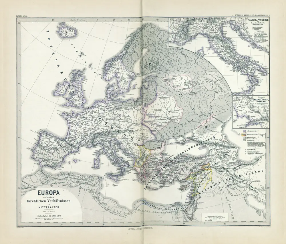 Europa nach seinen kirchlichen Verhältnissen im Mittelalter