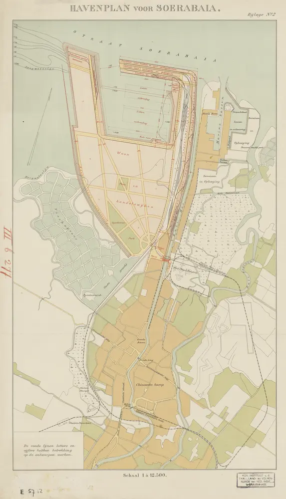 Havenplan voor Soerabaja