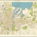 City Map of Belfast with Mil-Geo. Features.