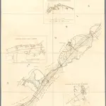 (Sheet 5) Map of that portion of the Midland Counties Railway extending from its junction with the London and Birmingham Railway at Rugby to the north side of the River Trent.