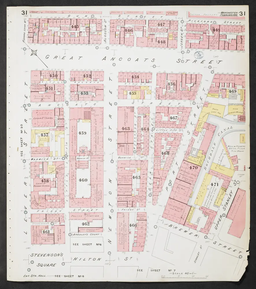 Insurance Plan of the City of Manchester Vol. II: sheet 31