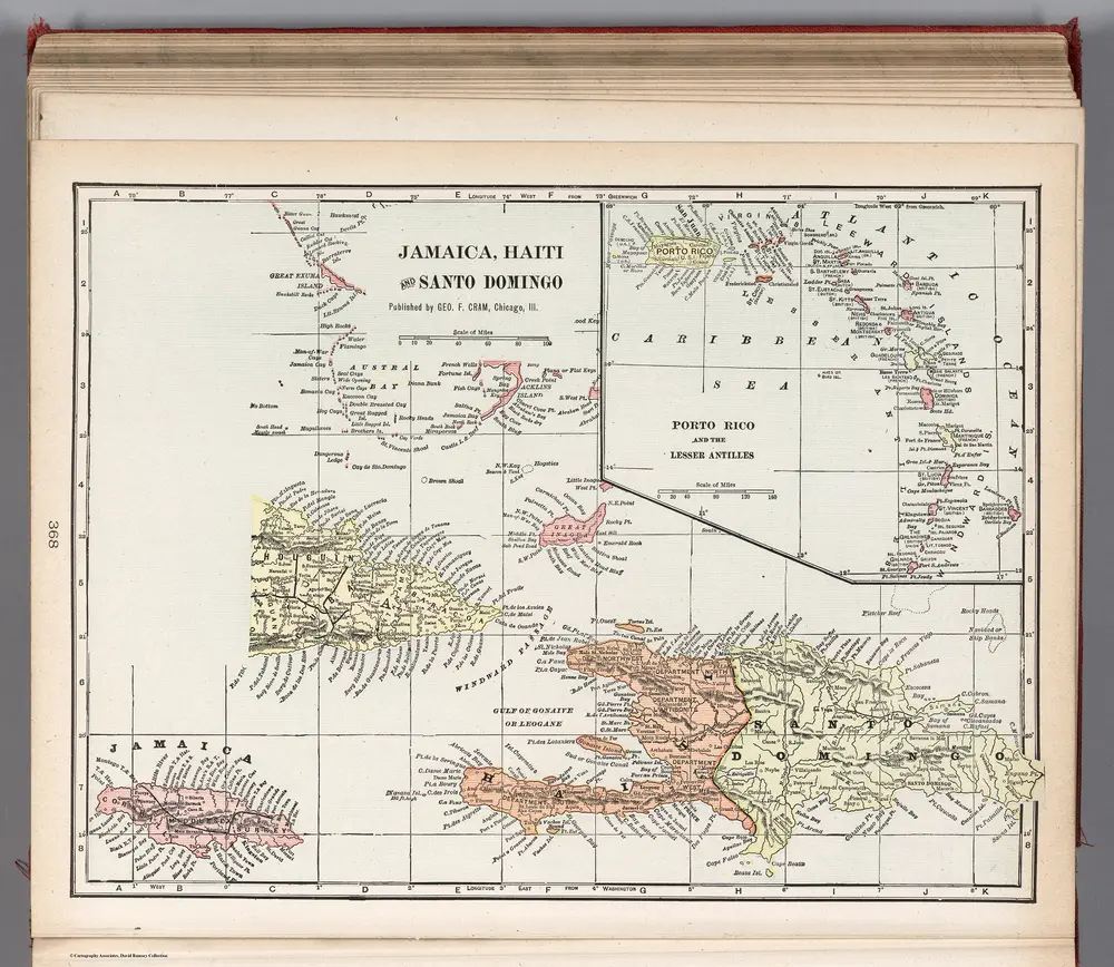 Jamaica, Haiti and Santo Domingo