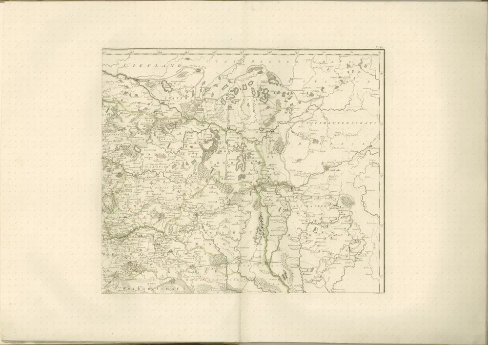 mapa z atlasu "Allgemeiner Grosser Schrämblischer Atlass"