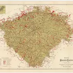 Mapa Království českého pro cestující, turisty, cyklisty a. t. d