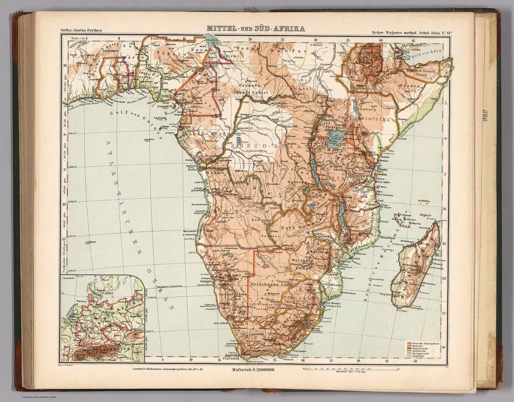 No. 41a.  Mittel- und Sud-Afrika.