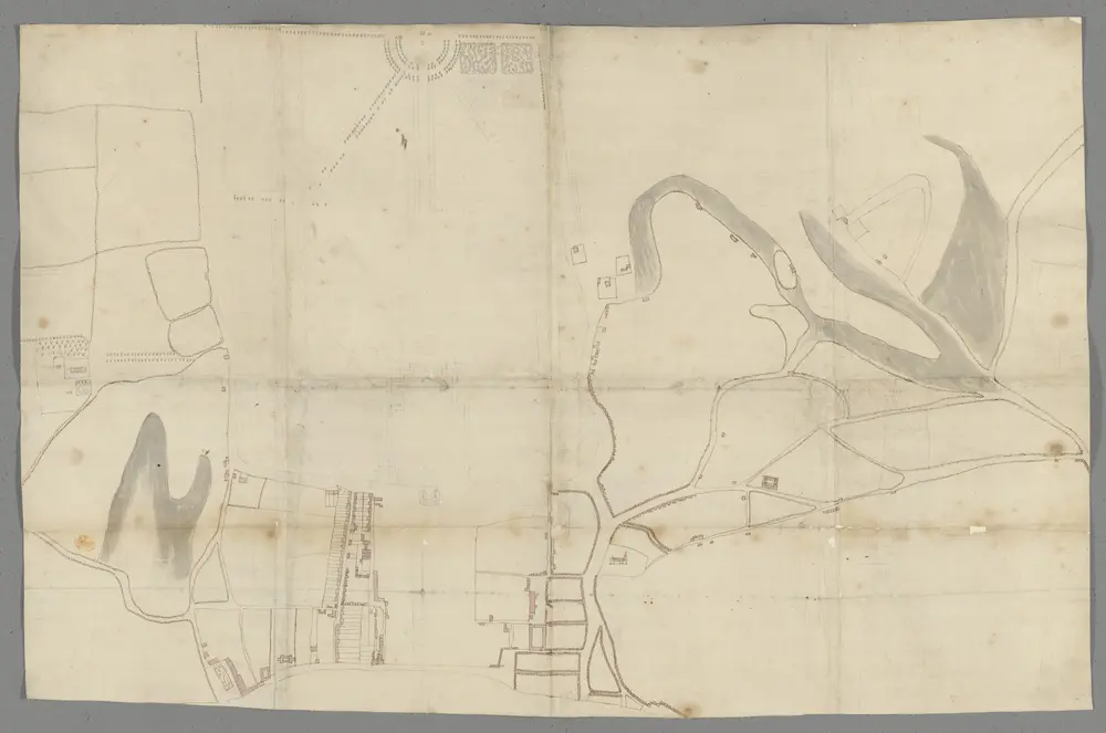 [Plan of the town and park of Greenwich]