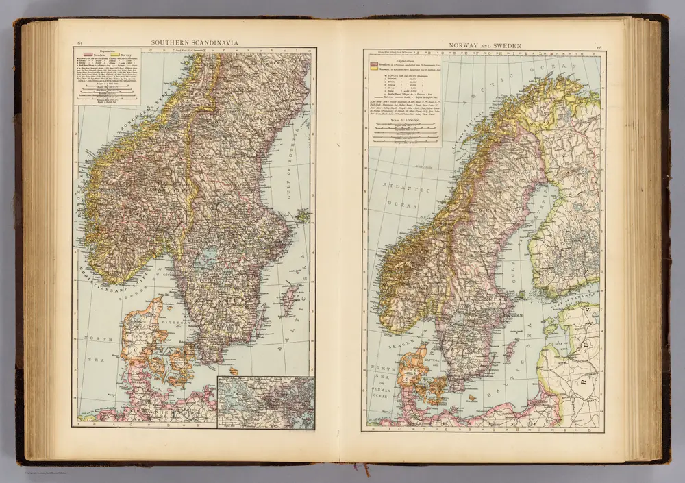 S. Scandinavia, Norway, Sweden.