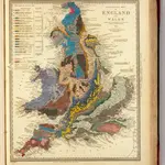 Geological map, England, Wales.