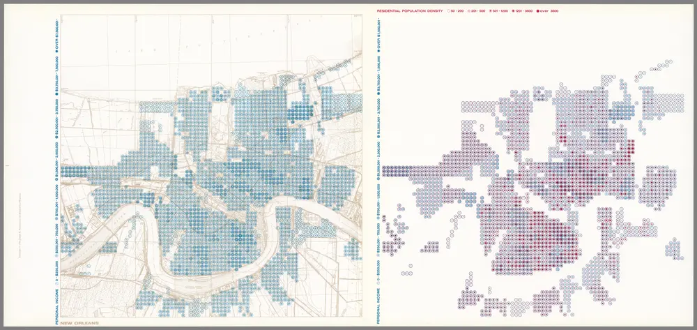 New Orleans. Personal Income; Residential Population Density.