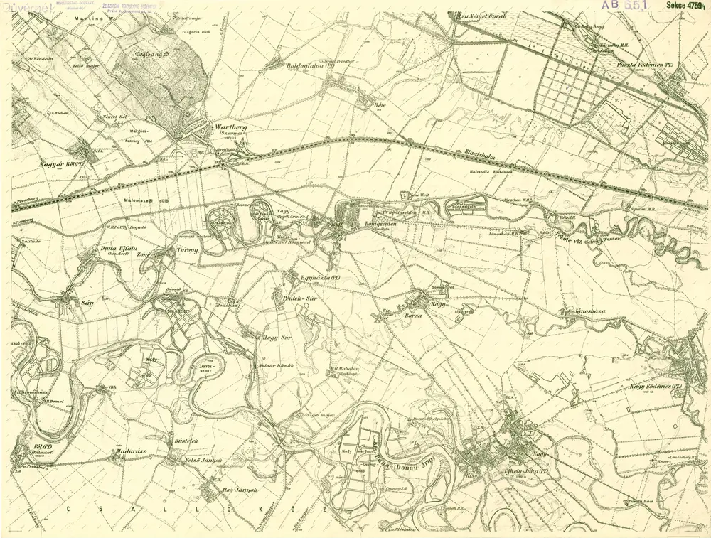 III. vojenské mapování 4759/1