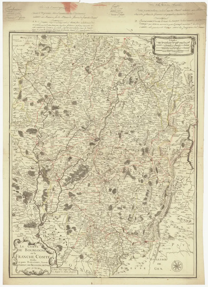 Le comté de Bourgogne ou la Franche comté