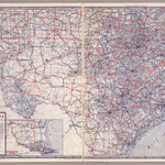 Rand McNally Road map: Texas