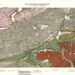 Geologisk kart 34: Den Geologiske Undersøgelse,  Rektangel 46A Rindalen