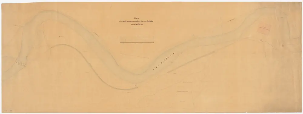 Horgen, Thalwil, Langnau am Albis: Sihl vom Fabrikwehr im unteren Sihlwald bis zur Brücke zwischen Langnau und Gattikon; Situationsplan (Sihl-Gebiet Nr. 17)