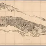 Steven's facsimile of British head quarters manuscript map of New York