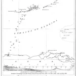 Cross Section of Florida Channel From Sand Key Light to El Moro Light, April and May 1866