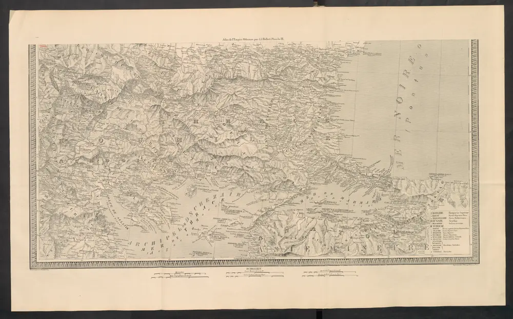 Carte Générale de la Valachie, de la Bulgarie et de la Roumilie