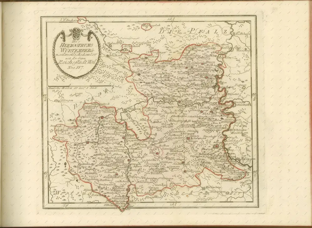 mapa z atlasu "Schauplatz der fünf Theile der Welt :"