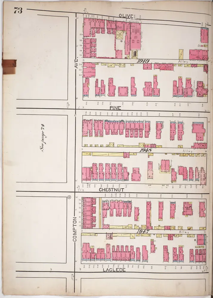 A. Whipple & Co.'s insurance map of St. Louis, Mo