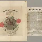 Eclipse Of The Moon 1841.  February 5th.