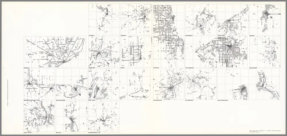 20 Maps Describing Commercial And Industrial Land Use.