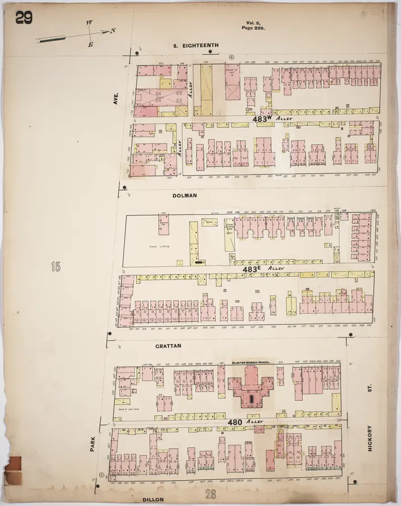 A. Whipple & Co.'s insurance map of St. Louis, Mo