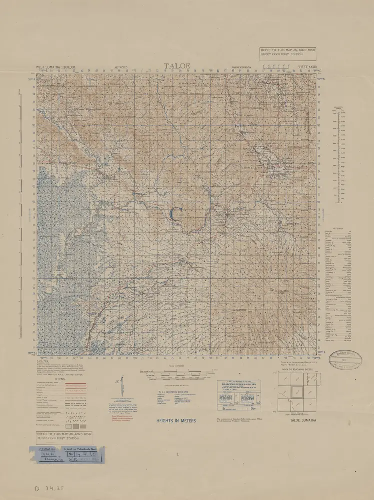 Taloe / prepared under the direction of the Chief of Engineers U.S. Army by the Army Map Service, U.S. Army, 1943