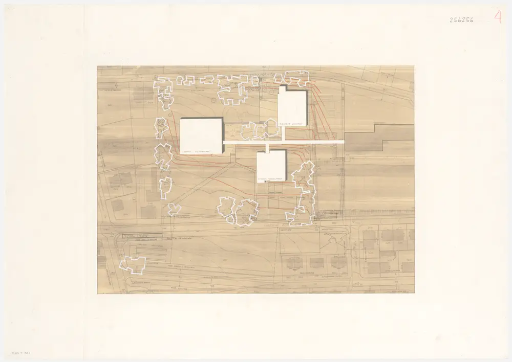 Winterthur: Erweiterung der Kantonsschule; Projekt 256256; Situationsplan