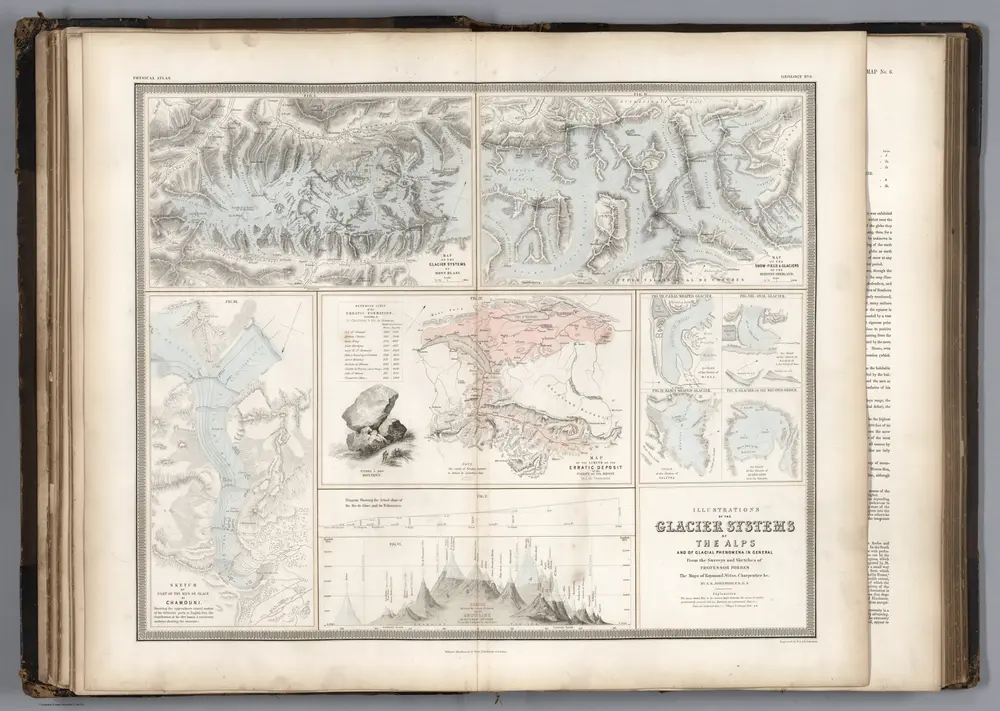 Illustrations of the Glacier Systems of the Alps and of Glacial Phenomena in General.