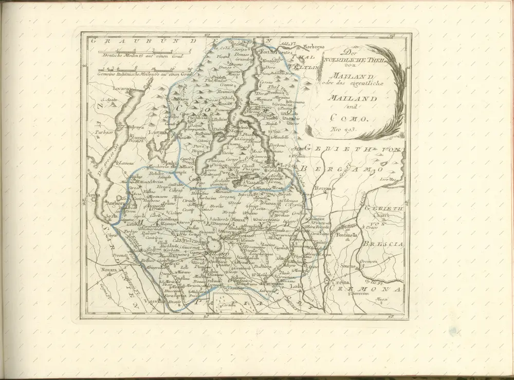 mapa z atlasu "Schauplatz der fünf Theile der Welt :"