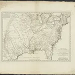 Carte de la Louisiane cours du Mississipi et pais voisins