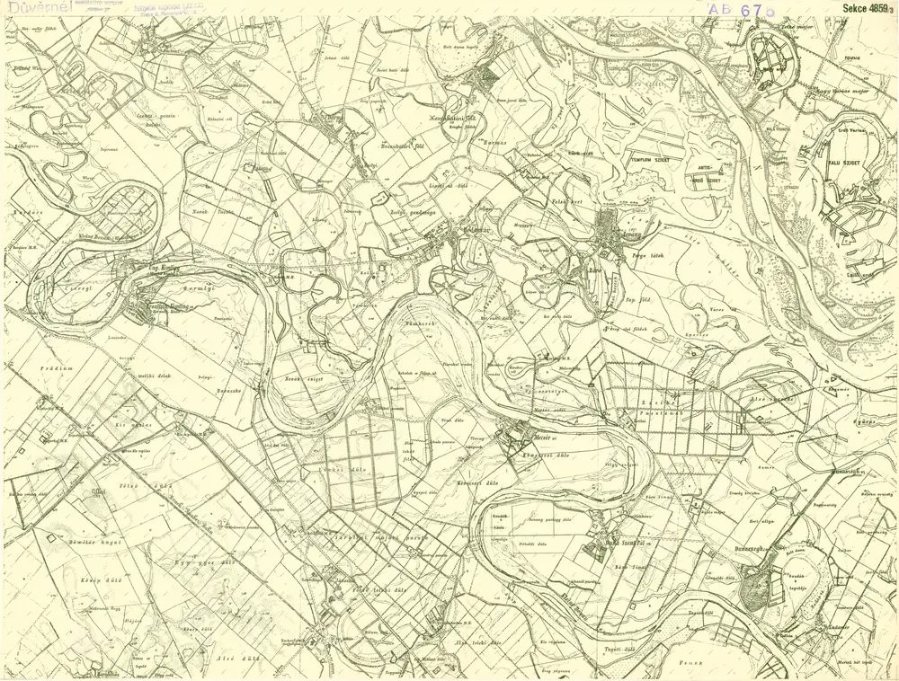 III. vojenské mapování 4859/3