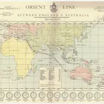 Orient line between England & Australia