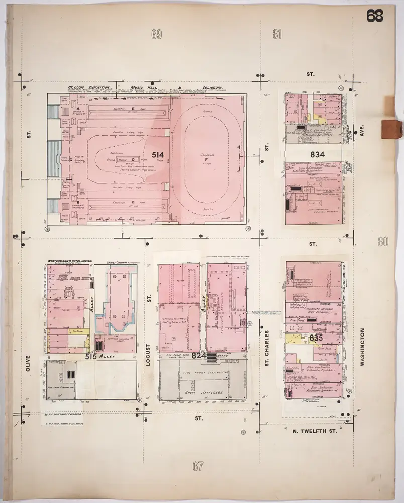 A. Whipple & Co.'s insurance map of St. Louis, Mo