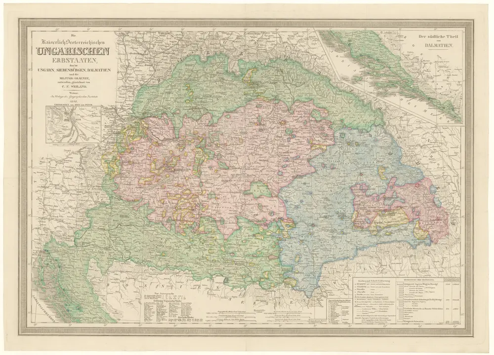 Die kaiserlich Oesterreichischen Ungarischen Erbstaaten