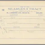 Map Of The Searles Tract, Near Seminary Park.