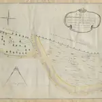 A PLAN of the REV,D Mr SWINDON,S ESTATE Situate in GANG LANE GREENWICH ;