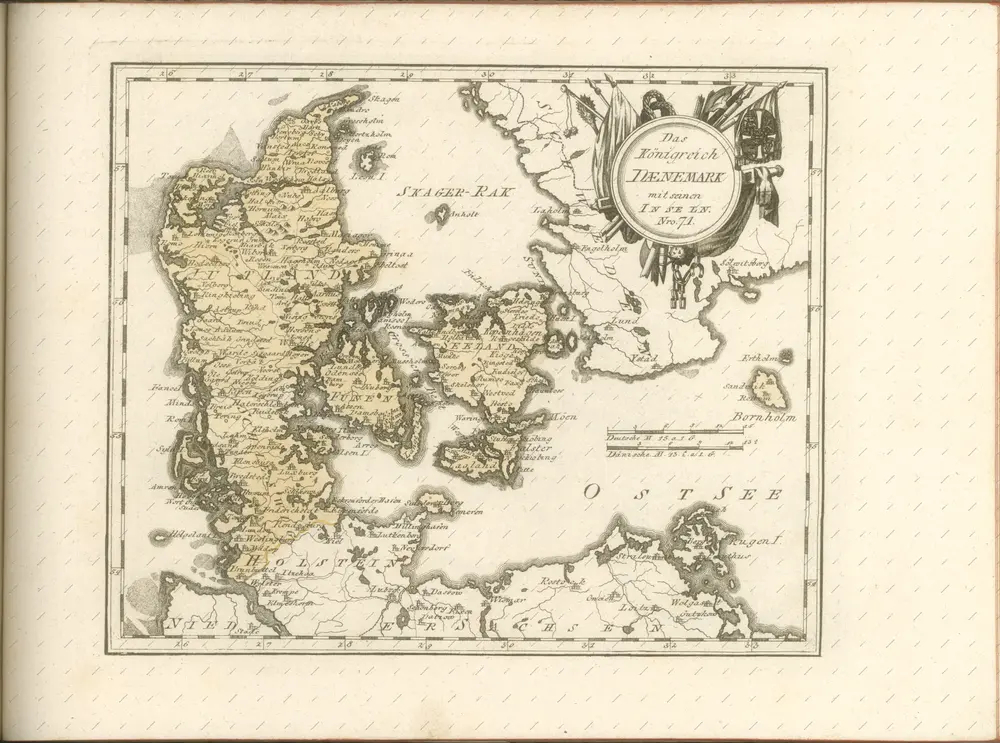 mapa z atlasu "Schauplatz der fünf Theile der Welt :"