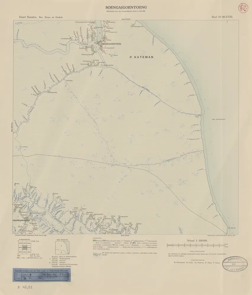 Soengaigoenting / opgenomen door den Topografischen Dienst in 1935-1936