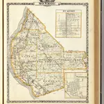 Map of Monroe County, DuQuoin and Waterloo.