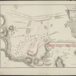 HZAN GA 100_Nr. 779_ : Burckersdorf; "Plan der Bataille bei Burckersdorf oder Sohr";ohne Verfasser;1/4 Stund = 7,8 cm;51 x 37 cm;Kartenrand: Rudersdorf-Staudentz; Erläuterungen-Teutsch-Prausnitz; Anhöhen ohne besondere Bezeichnung; Höhen ohne besondere Bezeichnung;Papier; Federzeichnung mit Schraffen; Wälder besonders hervorgehoben; Siedlungen im Grundriß; Truppenstellungen; rechts Explikation.