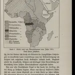 Karte I: Afrika nach dem Übereinkommen vom Jahre 1914