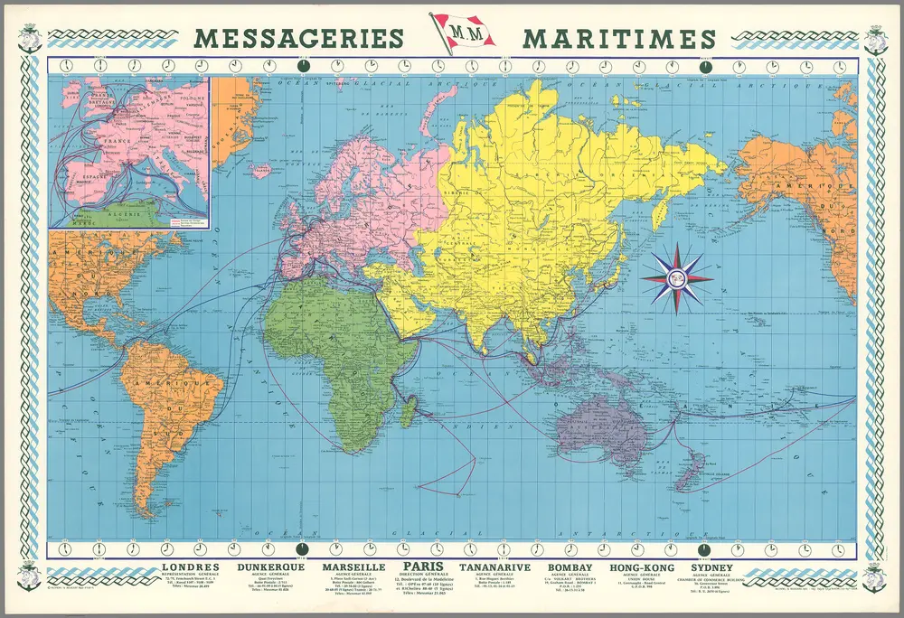 M. M. Messageries Maritimes