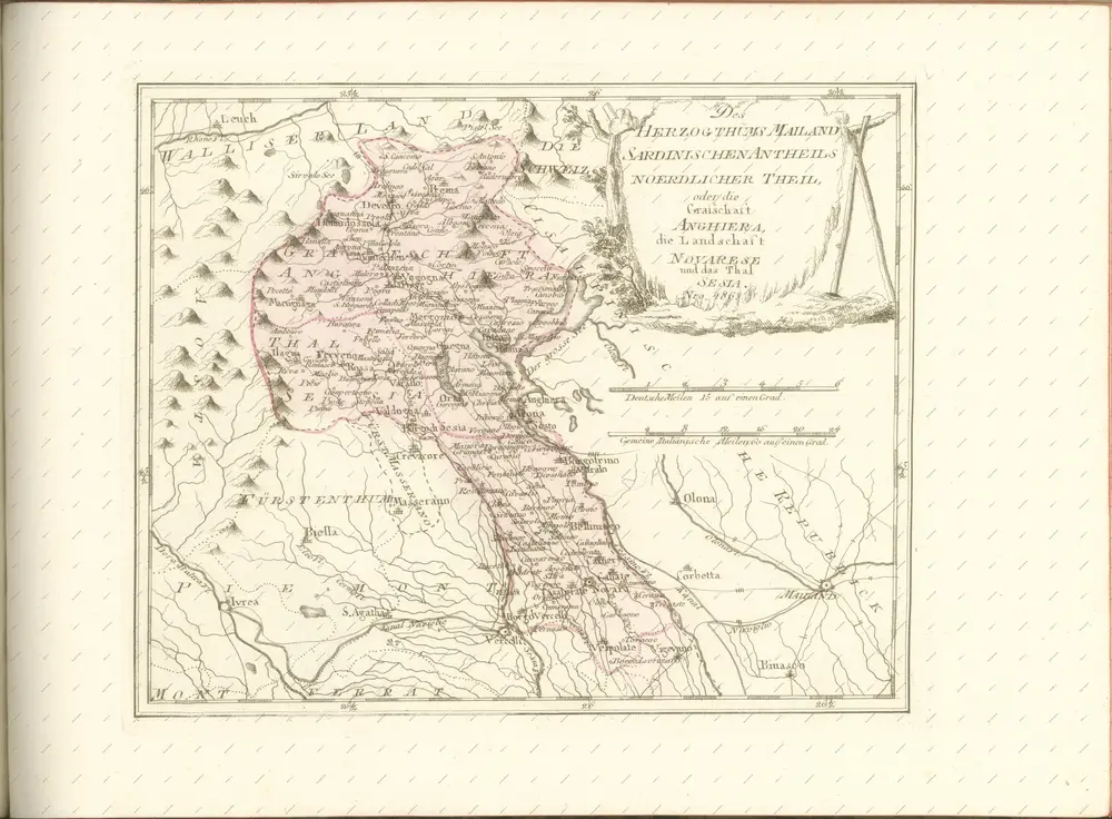 mapa z atlasu "Schauplatz der fünf Theile der Welt :"