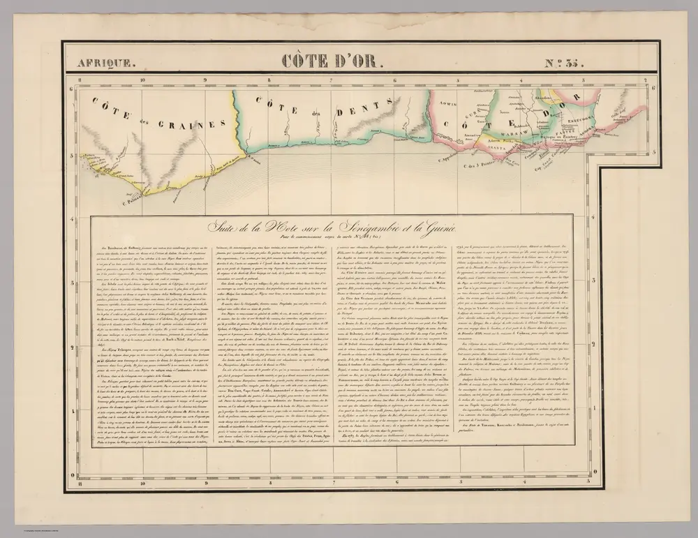 Cote d'Or. Afrique 35.