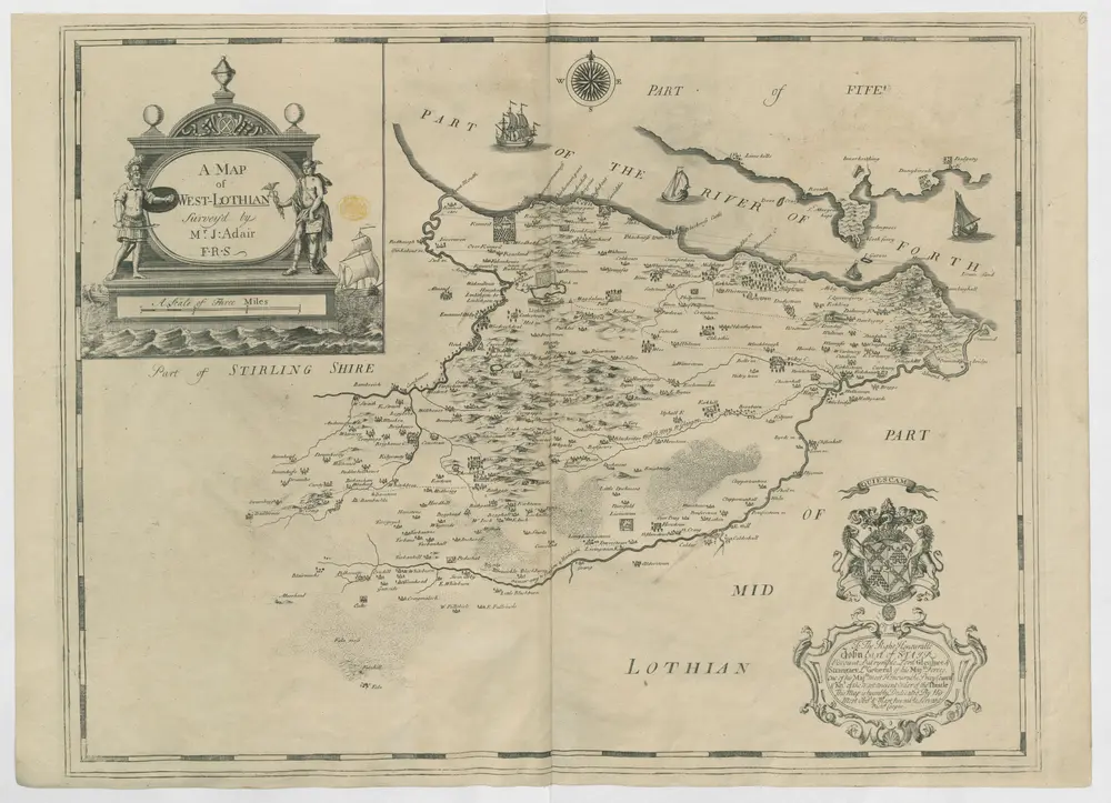 A MAP of WEST-LOTHIAN